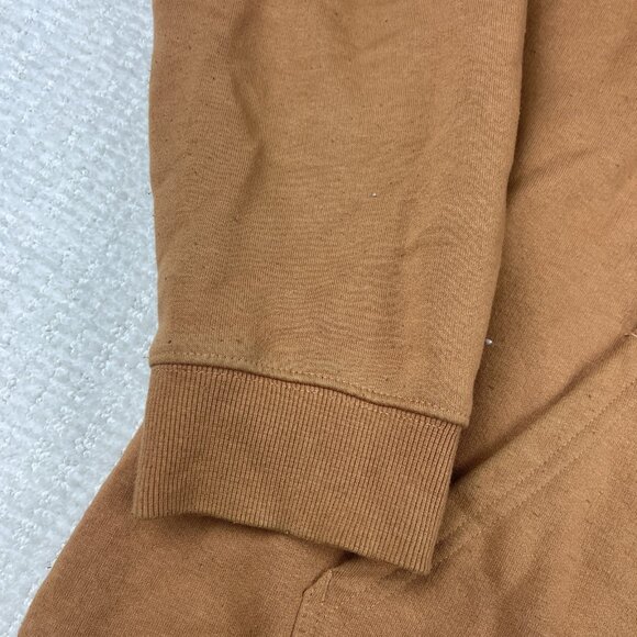 Star Wars Hoodie Large Empire Strikes Back HM Yoda Brown Pockets Pullover Mens - Picture 12 of 16